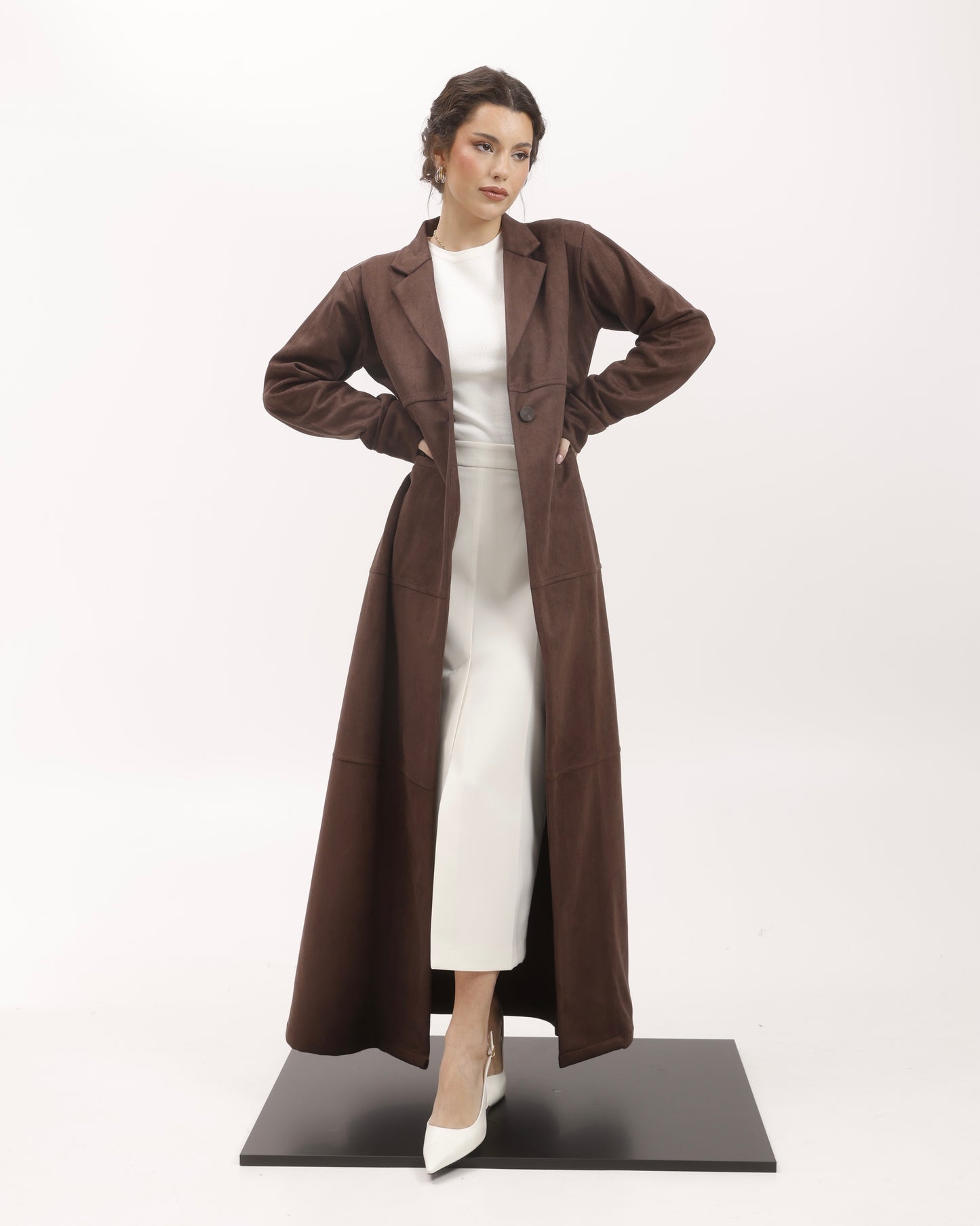 Brown Suede