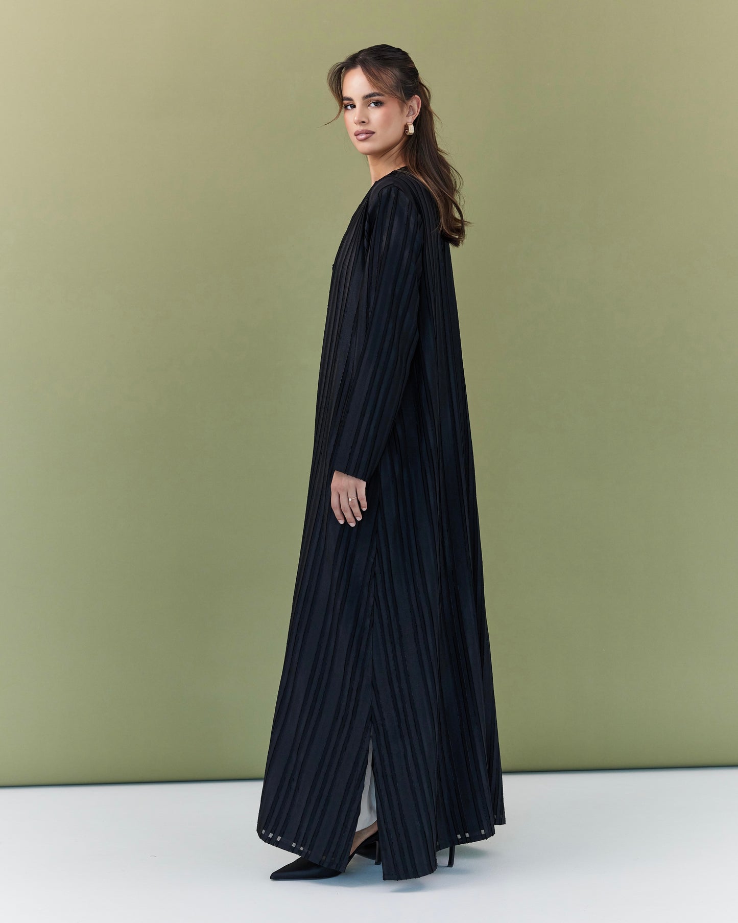 LINED BLACK