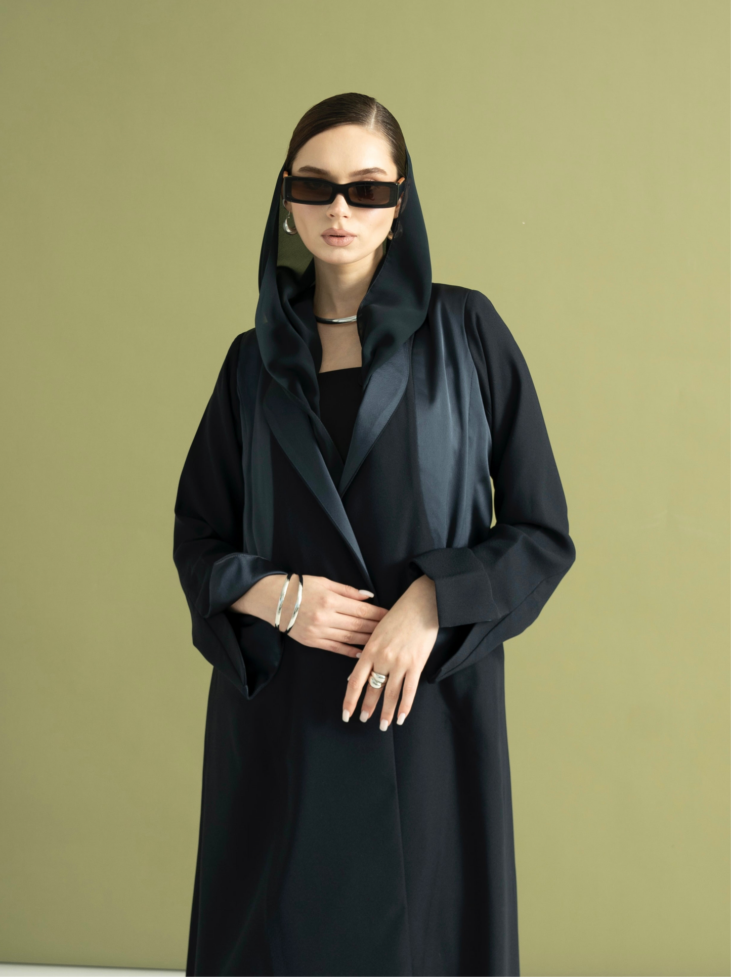 CREPE SILK BLUE