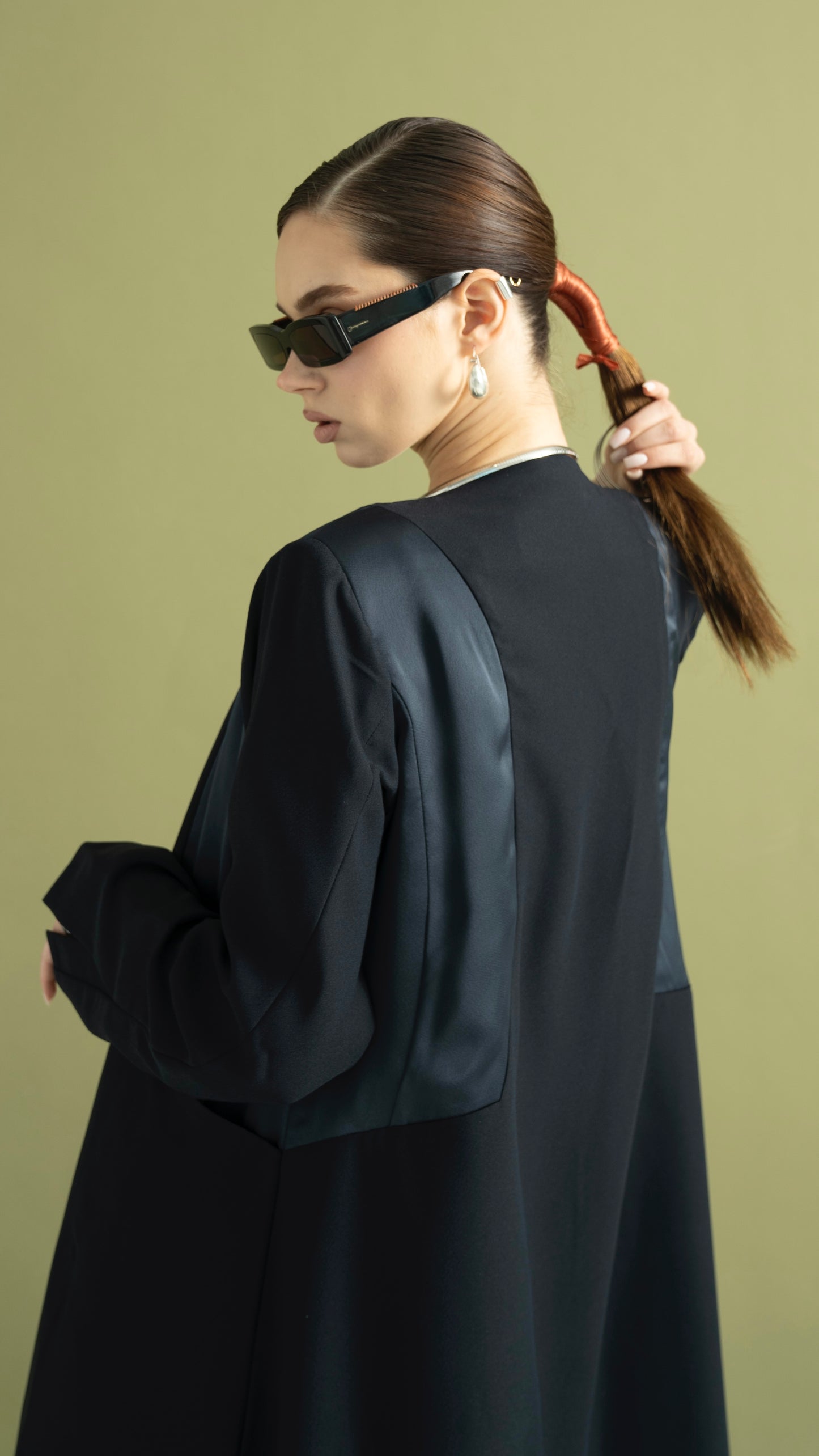 CREPE SILK BLUE