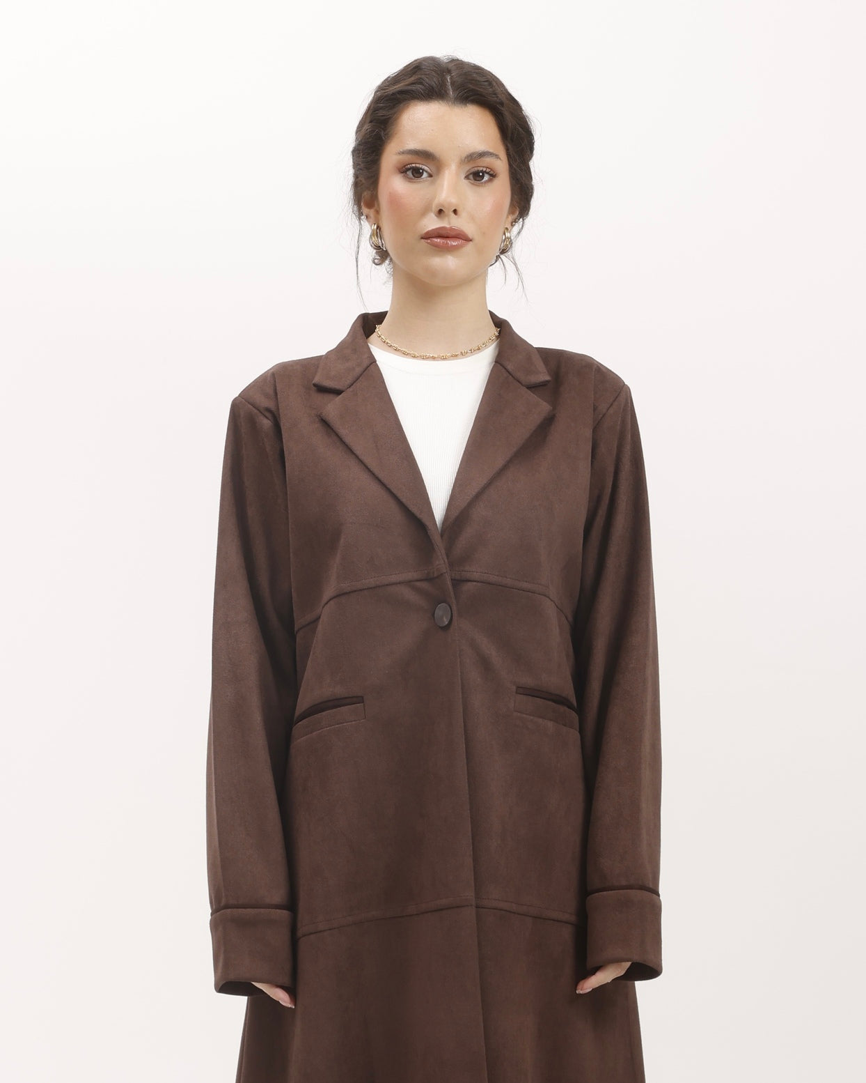 Brown Suede