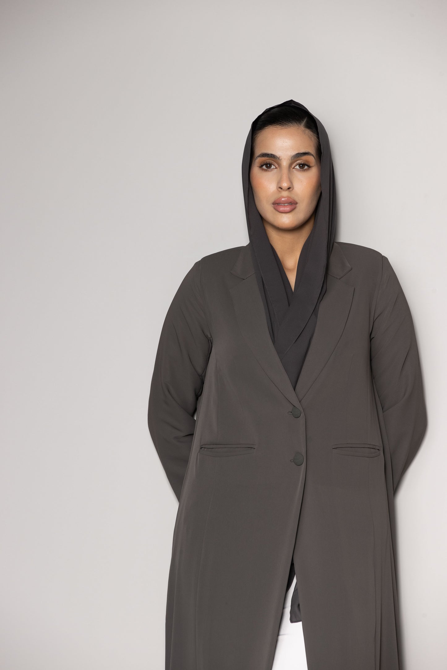 DARK BROWN BLAZER