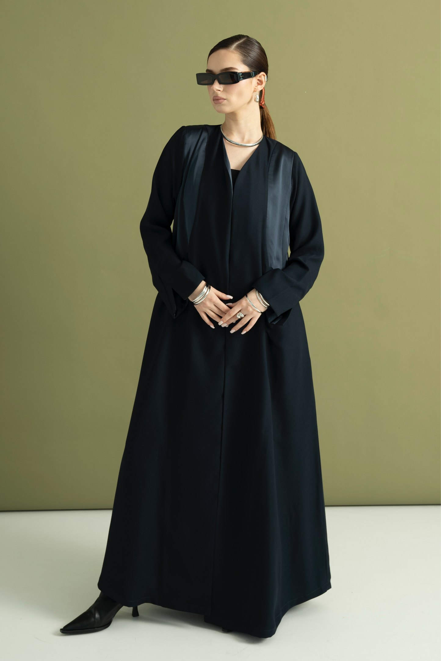 CREPE SILK BLUE