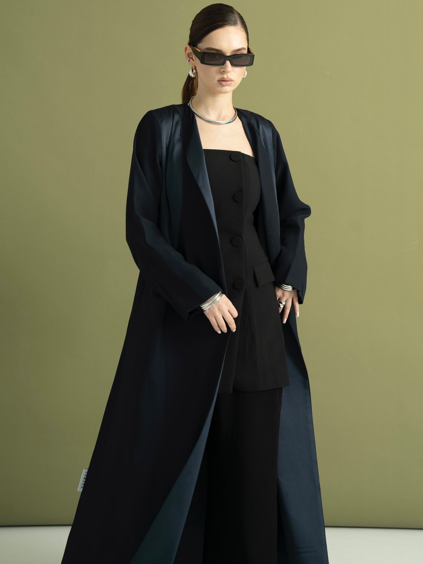 CREPE SILK BLUE