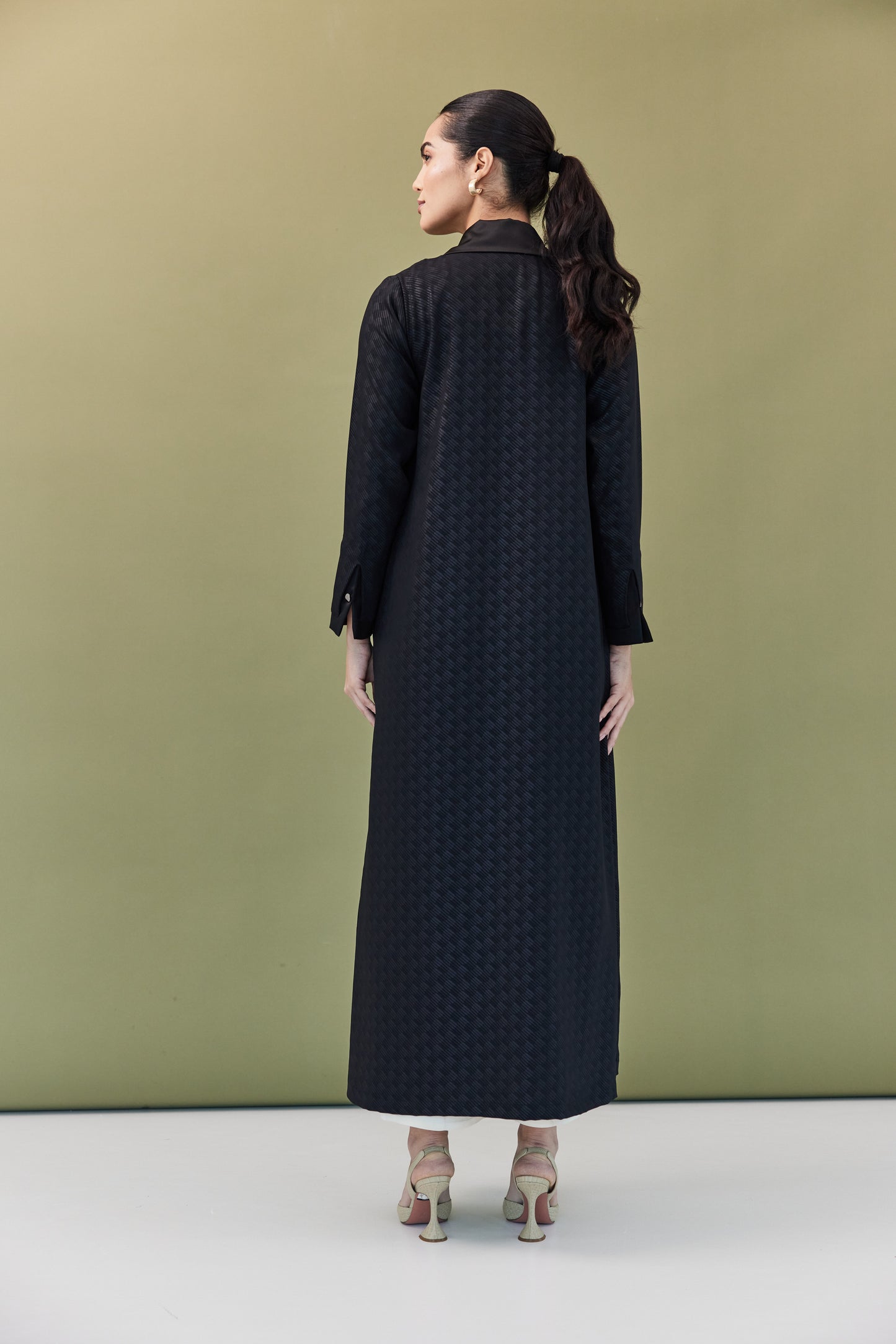A - BLACK PATTERNED
