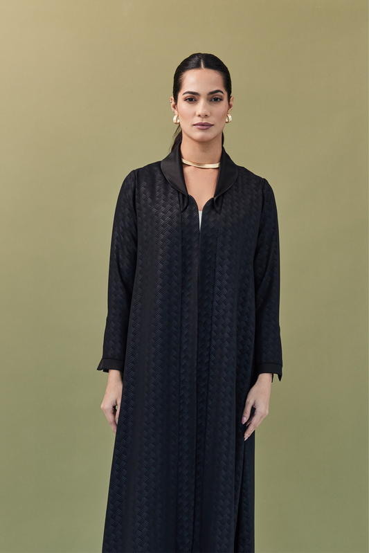 A - BLACK PATTERNED